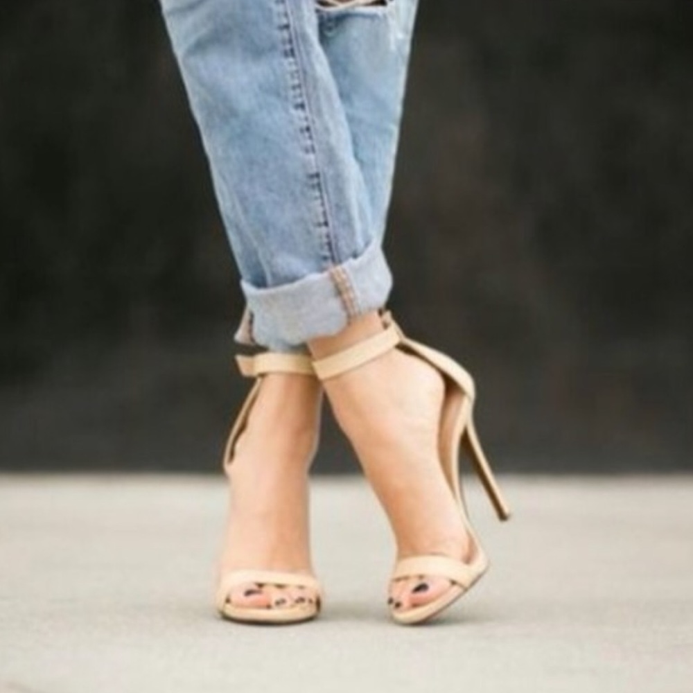Steve M Realove Buckle Ankle Strap Stiletto
